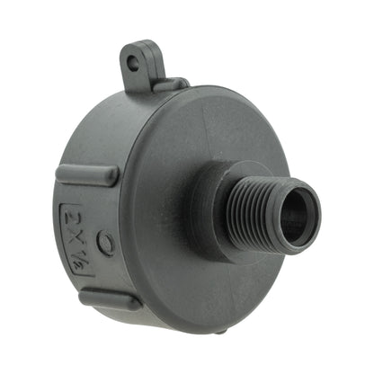 S60X6 IBC Adapter Cap with 1/2" BSP Male Thread