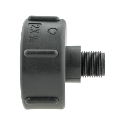 S60X6 IBC Adapter Cap with 1/2" BSP Male Thread