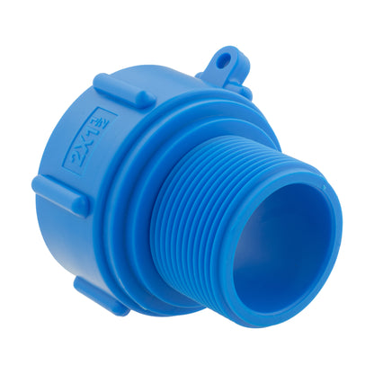 S60X6 IBC Adapter Cap with 1.5" BSP Male Thread