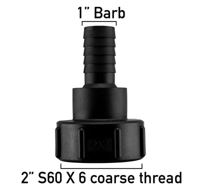 Fuel Nozzle with 1” Oil Tech Hose & S60X6 Adapter