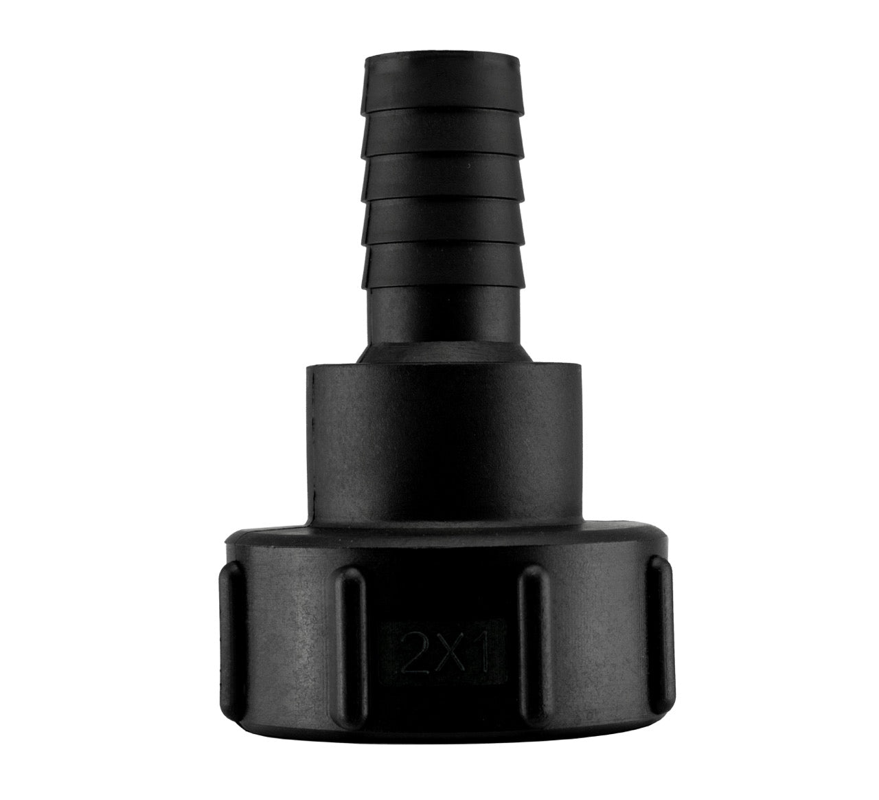 S60X6 IBC Adapter Cap with 1" Barbed Hosetail