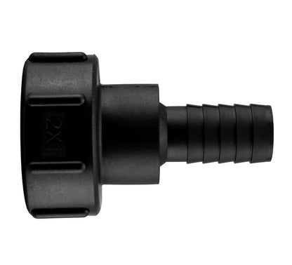 S60X6 IBC Adapter Cap with 1" Barbed Hosetail