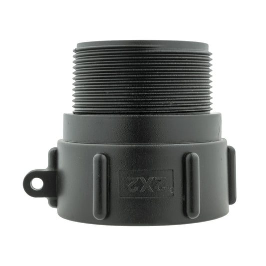 S60X6 IBC Adapter Cap with 2" BSP Male Thread