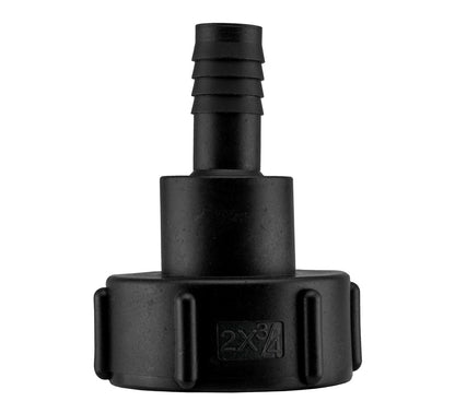 S60X6 IBC Adapter Cap with 3/4" Barbed Hosetail