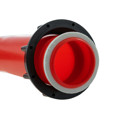 S60X6 IBC Red Downward Angled Spout