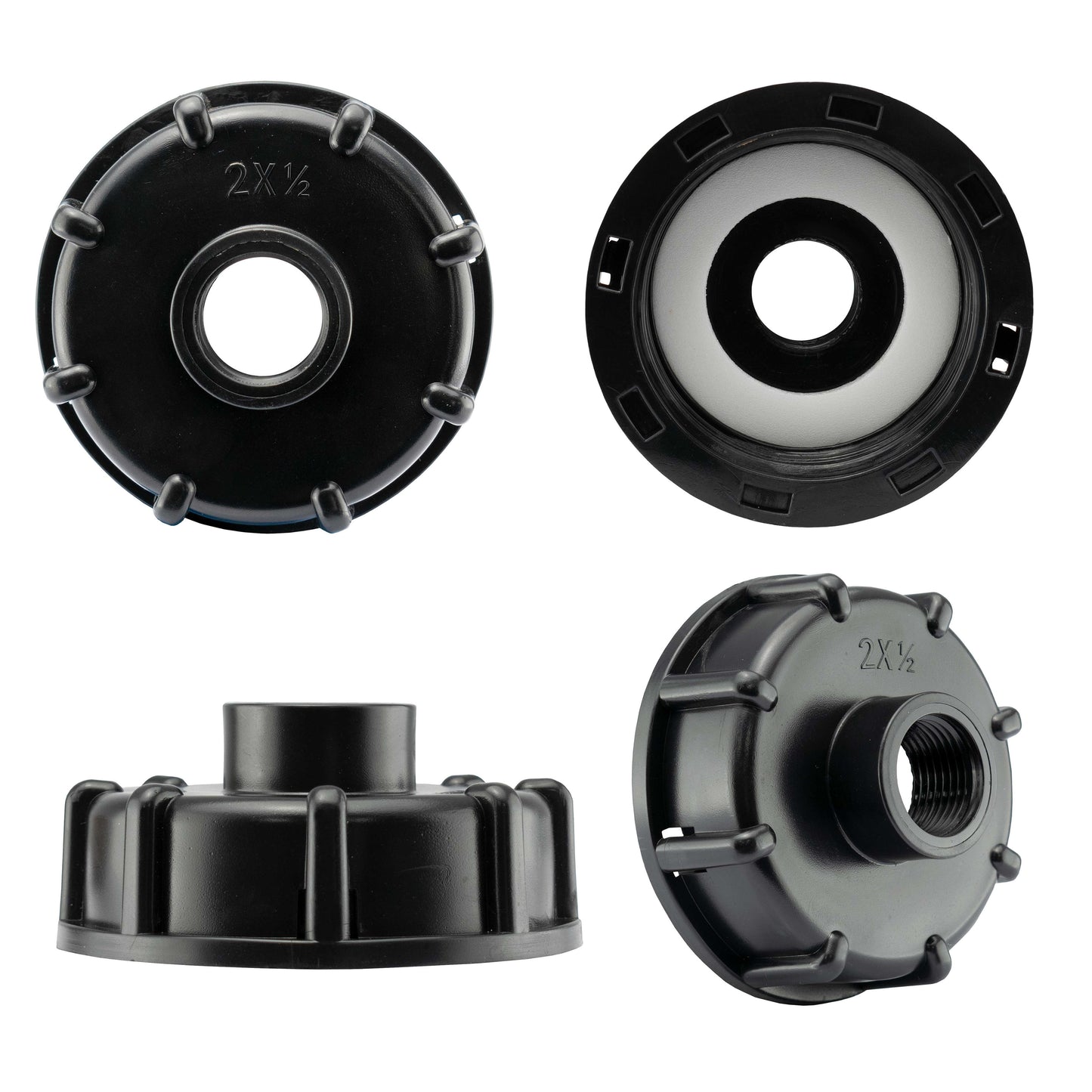 S60X6 IBC Adapter Cap with 1/2" BSP Female Thread