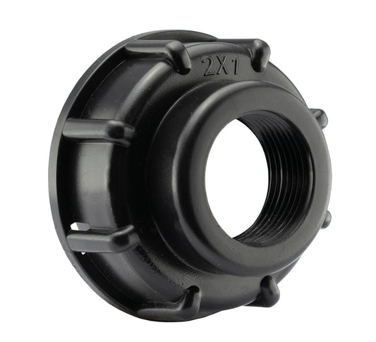 S60X6 IBC Adapter Cap with 1" BSP Female Thread