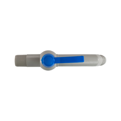 45 Degree PP Barbed Lever Tap, 1" BSP