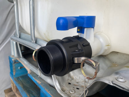 IBC S60X6 Adapter to 2" Male Camlock