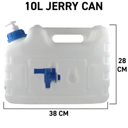 10L Portable Jerry Can with Tap