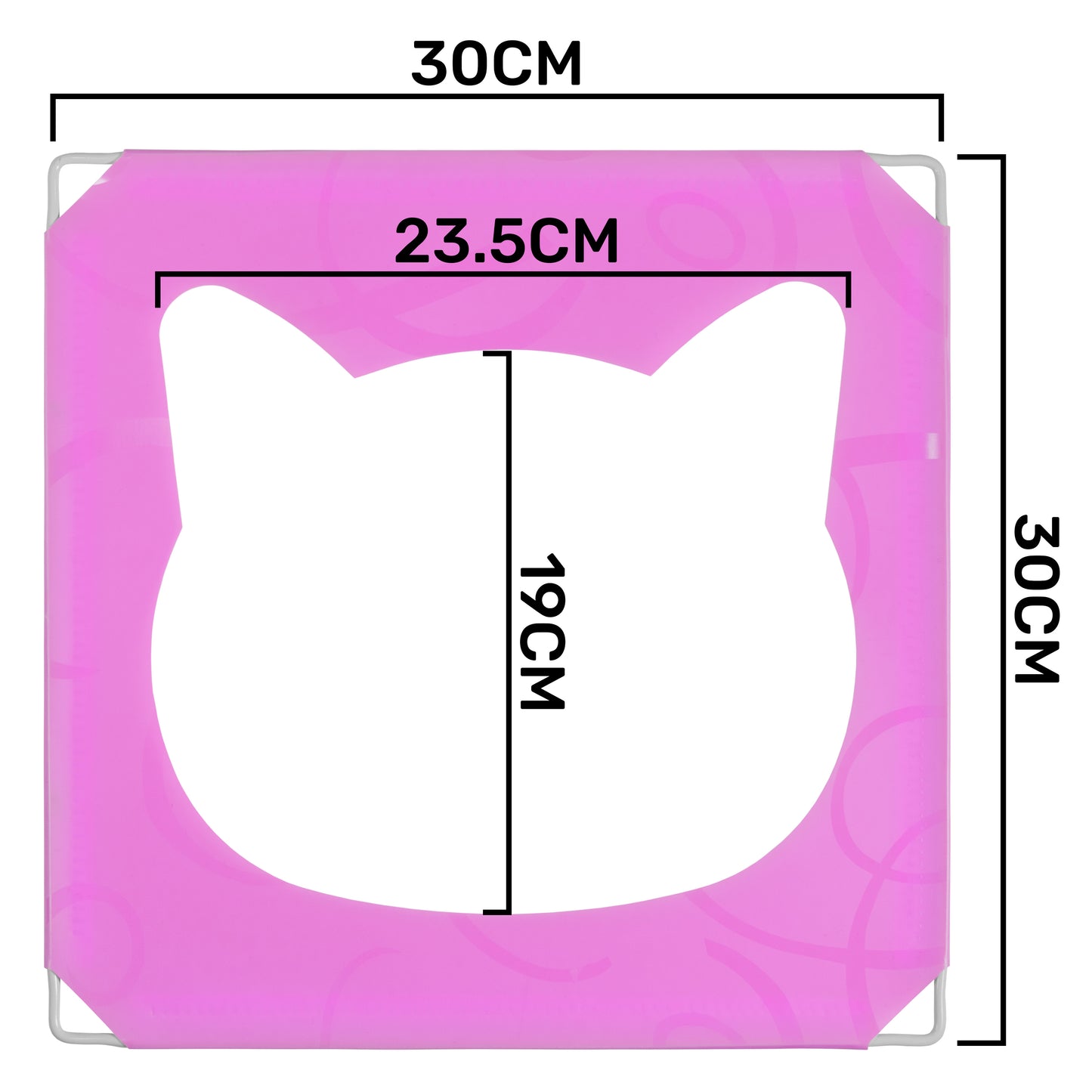 Pink Kitty Cubby Cat Cube Buildable Play Tower, Large