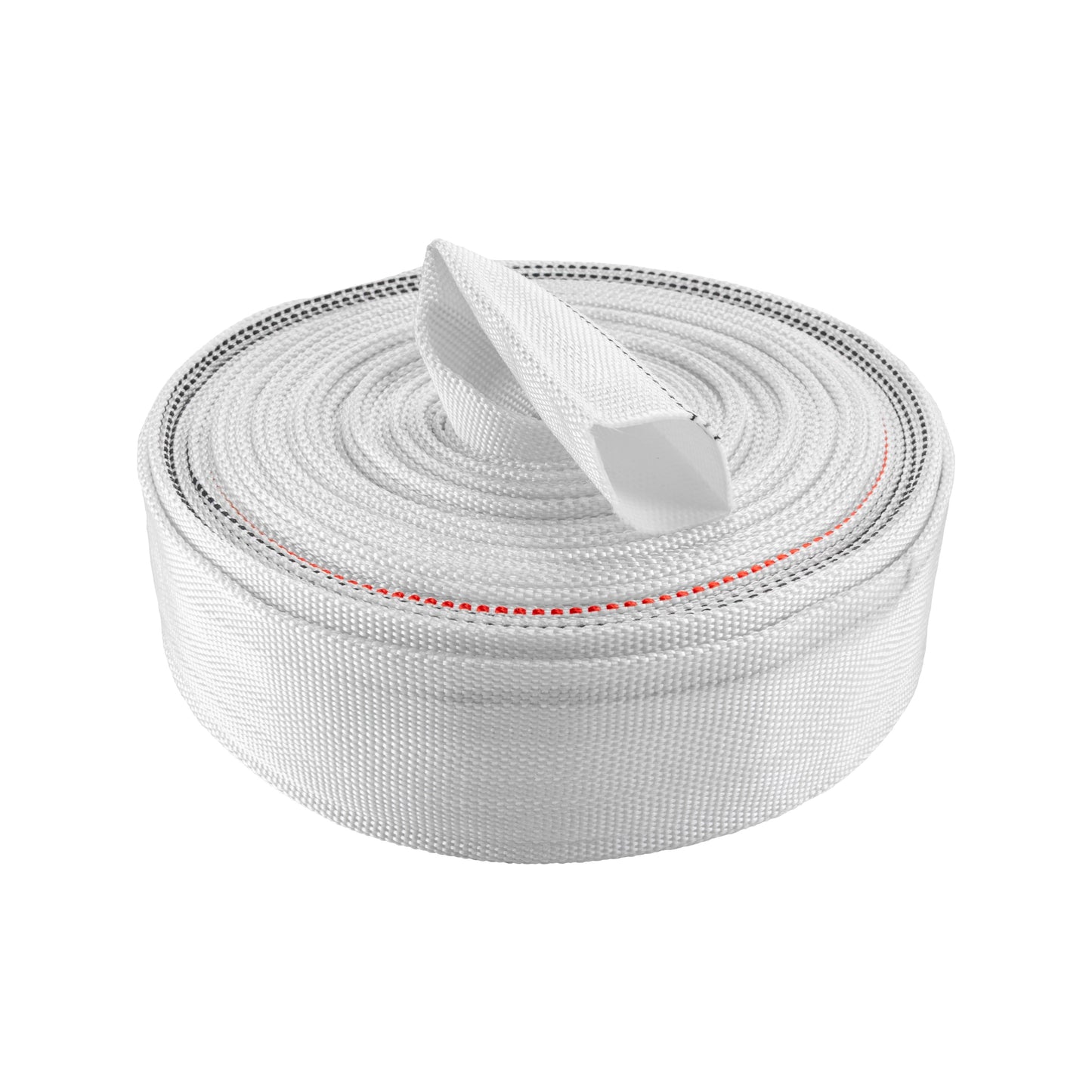 1" Lined Lay Flat Discharge Hose, 8-24 BAR