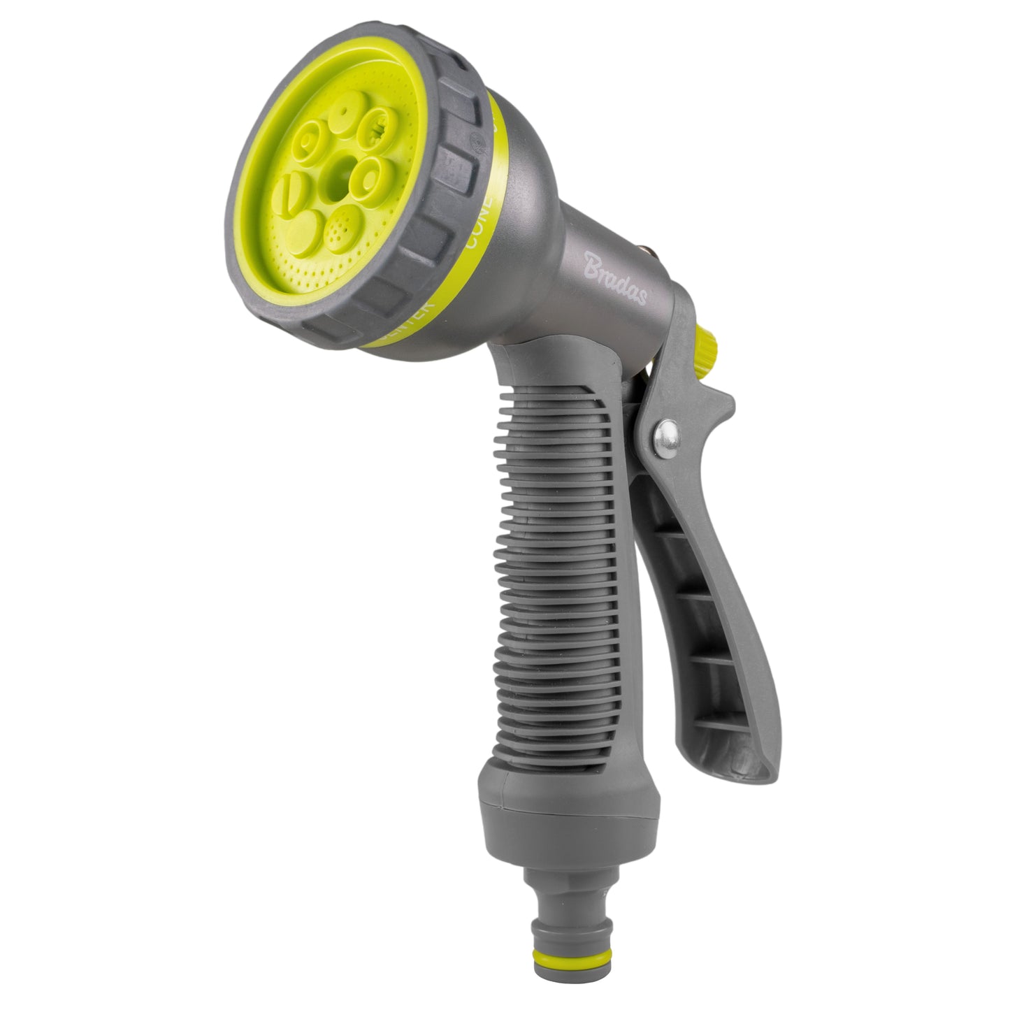 Grey & Lime 7-Pattern Multi Water Sprayer, LE5102