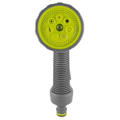 Grey & Lime 7-Pattern Multi Water Sprayer, LE5102
