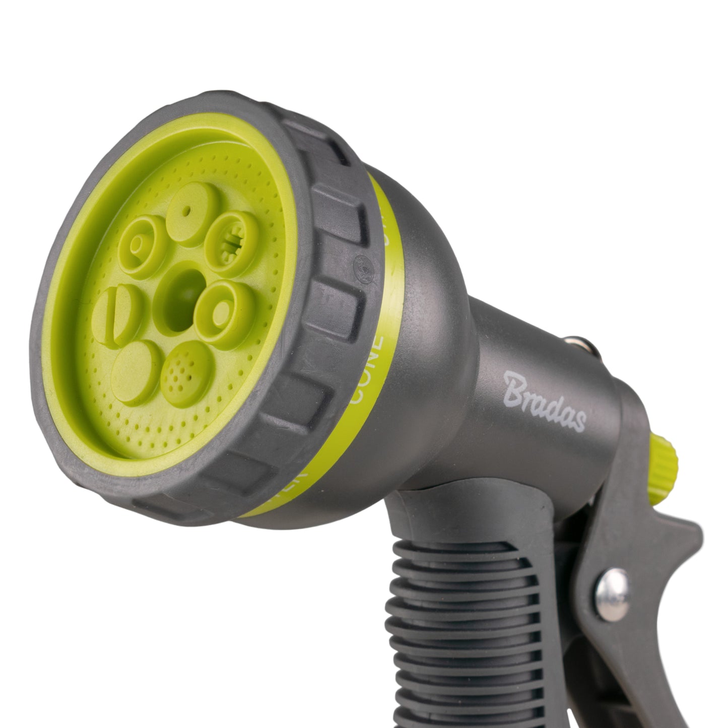 Grey & Lime 7-Pattern Multi Water Sprayer, LE5102