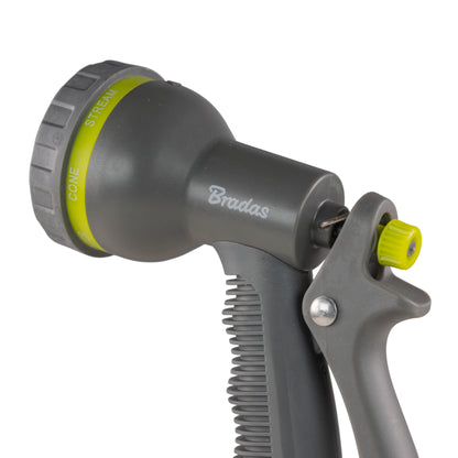 Grey & Lime 7-Pattern Multi Water Sprayer, LE5102