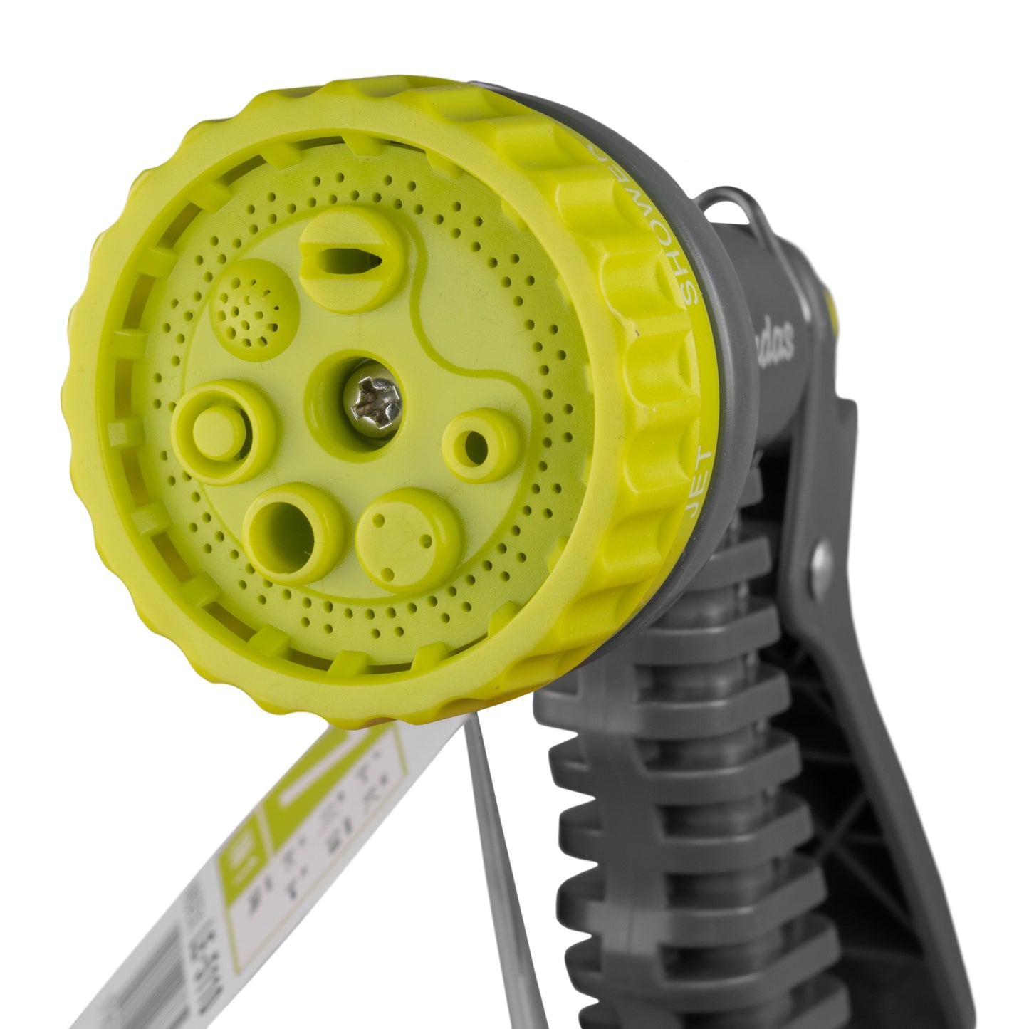 Grey & Lime 7-Pattern Multi Water Sprayer, LE5110