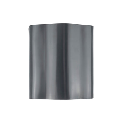 Dark Grey Crinkled Flexible Lawn Edging, 10cm Height