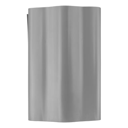 Light Grey Crinkled Flexible Lawn Edging, 25cm Height