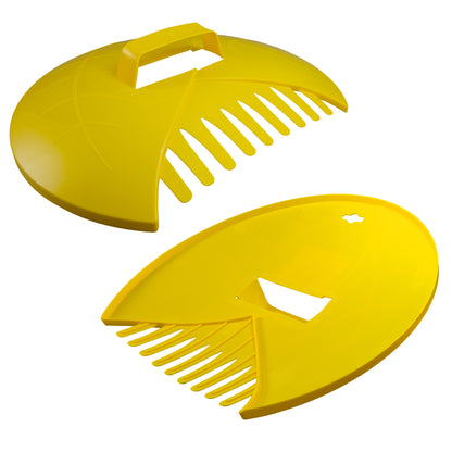 Garden Cleaning Leaf Grabbers, Yellow