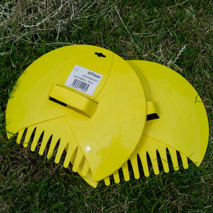 Garden Cleaning Leaf Grabbers, Yellow