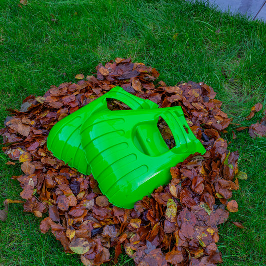 Heavy Duty Garden Cleaning Leaf Grabbers, Green