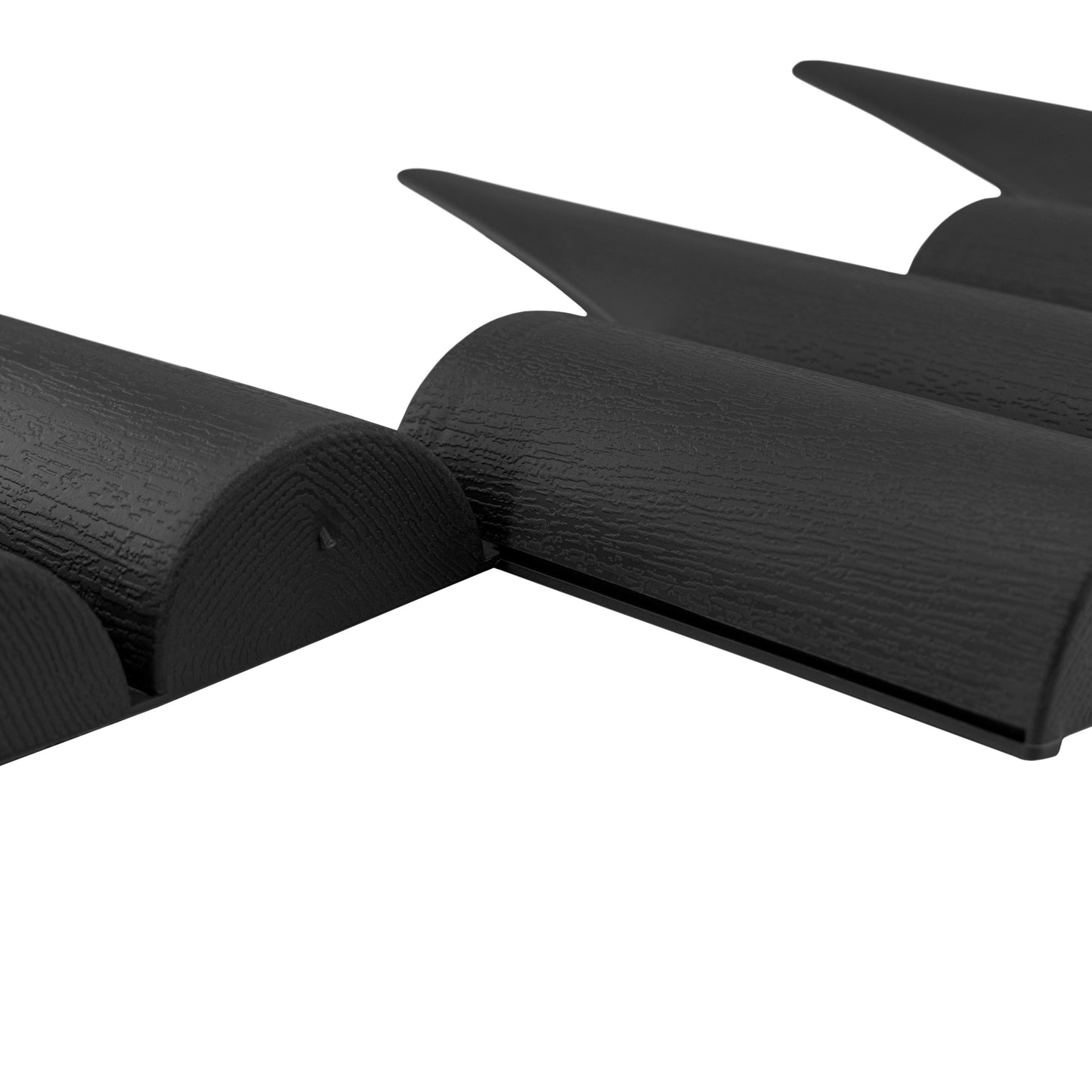 Black Wood Effect Palisade Lawn Edging, 2.5m