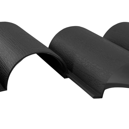 Black Wood Effect Palisade Lawn Edging, 2.5m