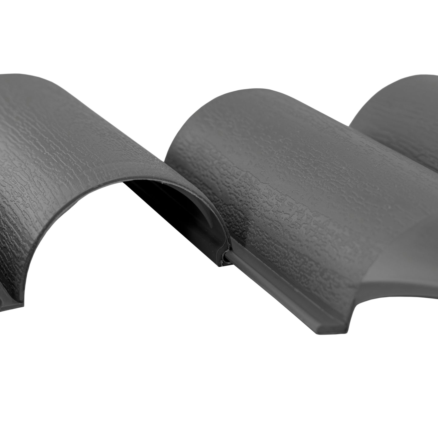 Grey Wood Effect Palisade Lawn Edging, 2.5m