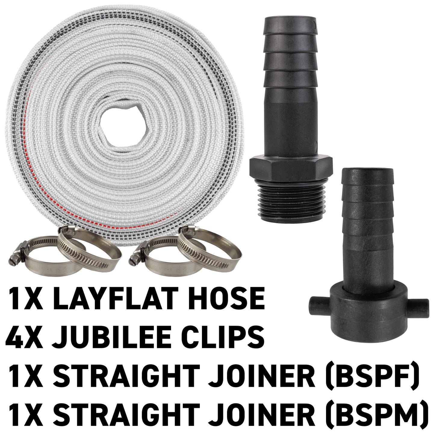 8-24 BAR Lined Lay Flat, Kit E