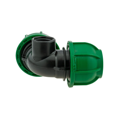 MDPE Vertical Tee Splitter, 25mm - 1/2" BSPM