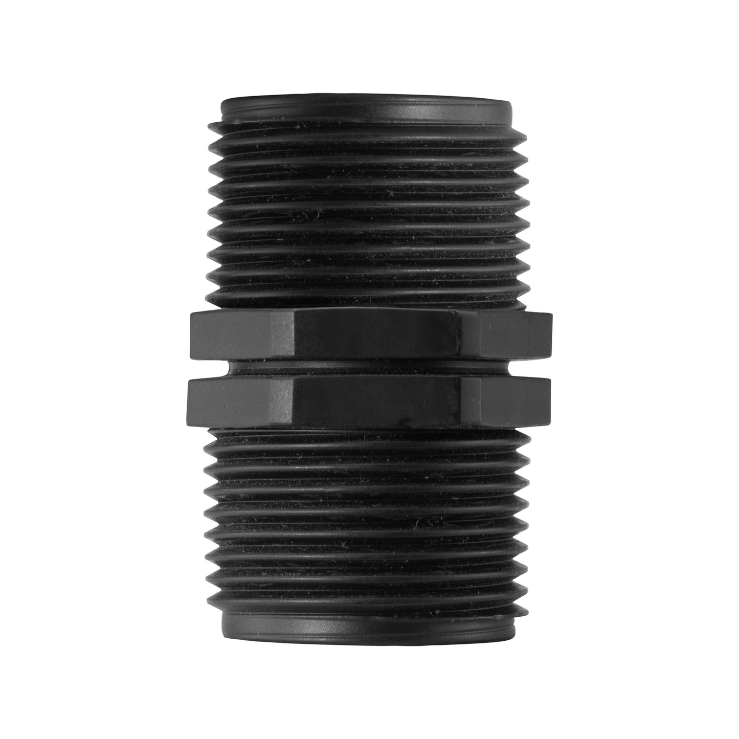 Polypropylene Straight Equal Male Nipple, 2"