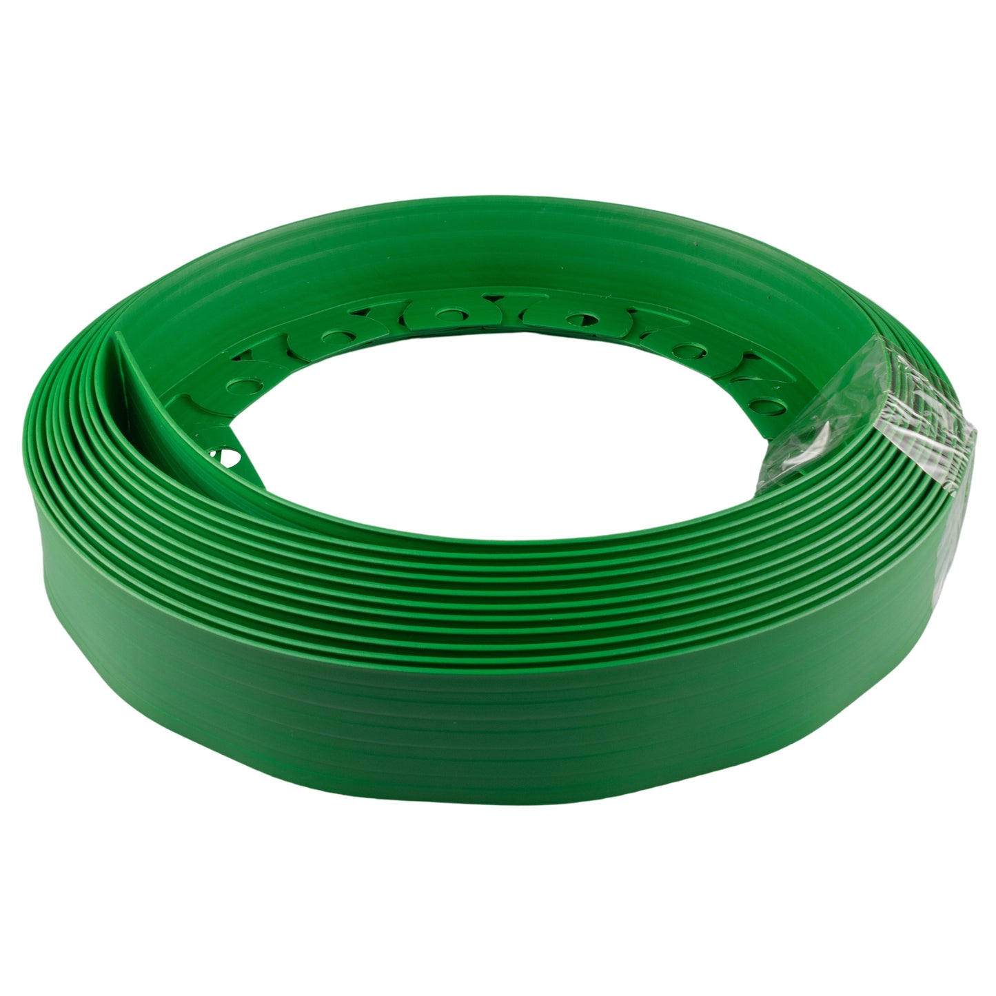 Green Curved Lawn Edging Set with Pegs, 40mm Height