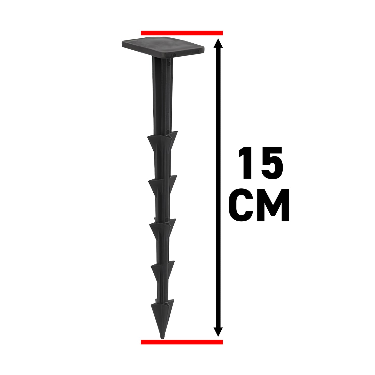 15cm (6") Plastic Pegs for Weed Control Fabric