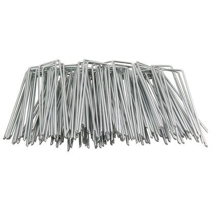 6" Weed Matting Pegs & Securing Washer, Blue Tool