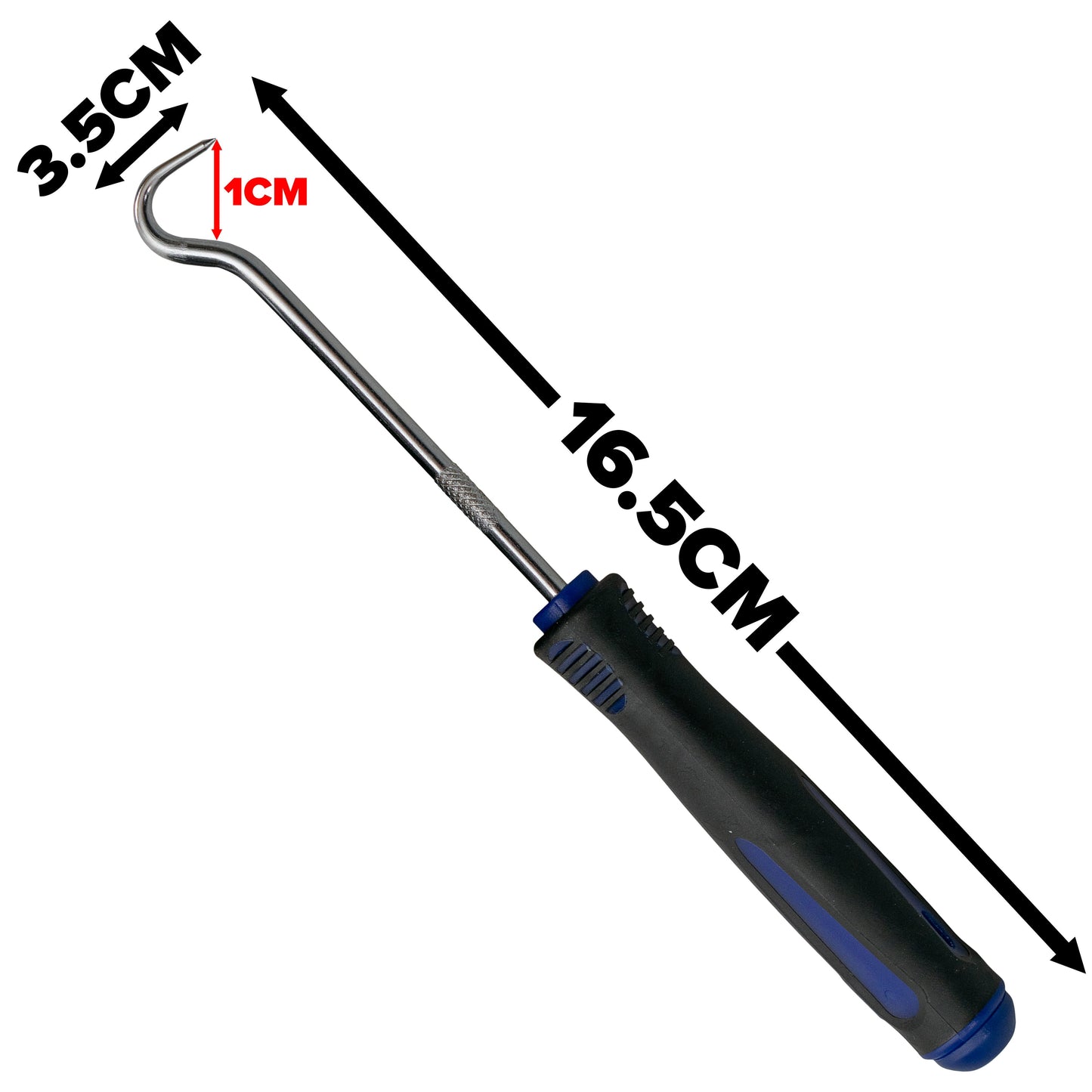6" Weed Matting Pegs & Securing Washer, Blue Tool
