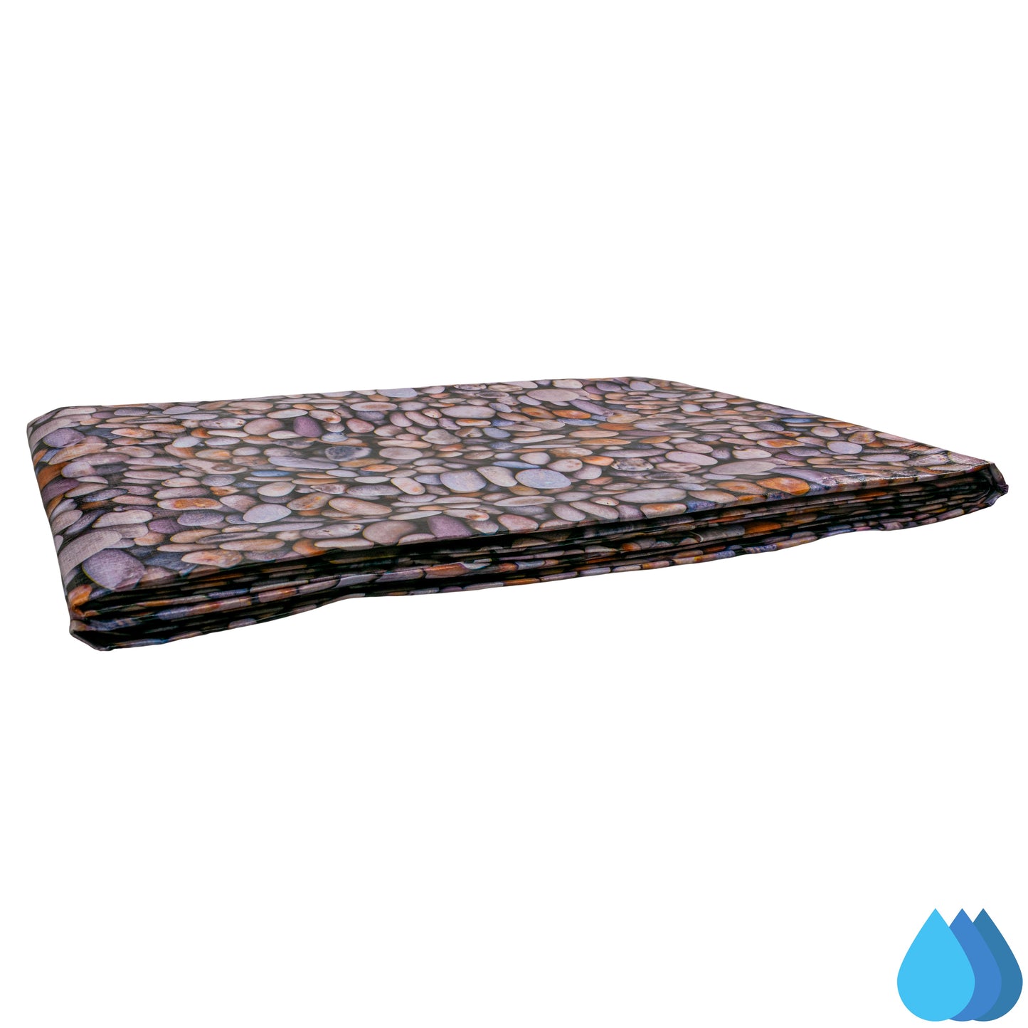5m x 6m Pebble Pattern Pond Liner, XL-Grade 280 GSM