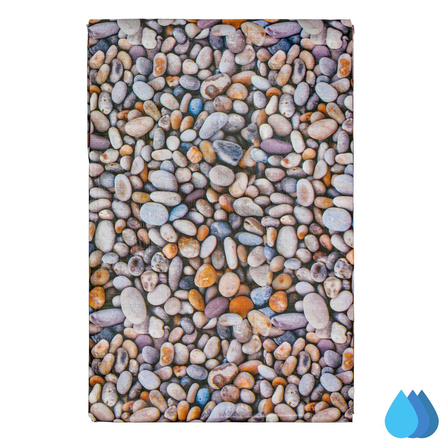 5m x 6m Pebble Pattern Pond Liner, XL-Grade 280 GSM