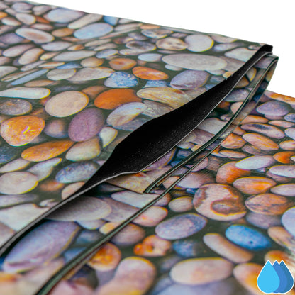 5m x 6m Pebble Pattern Pond Liner, XL-Grade 280 GSM
