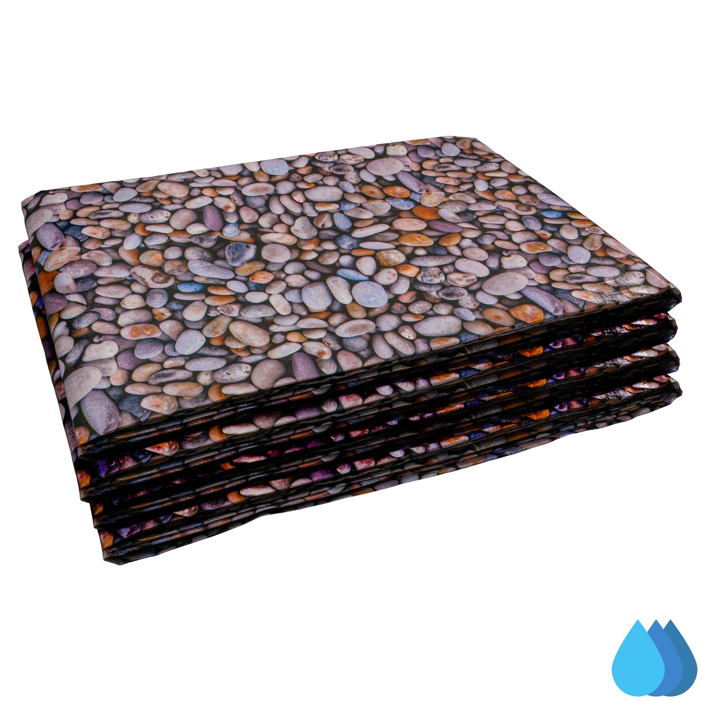 5m x 6m Pebble Pattern Pond Liner, XL-Grade 280 GSM
