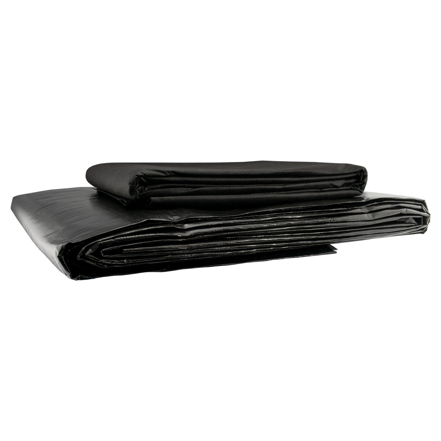 Black Pond Liners with Underlay, L-Grade 200 GSM