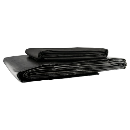 Black Pond Liners with Underlay, L-Grade 200 GSM