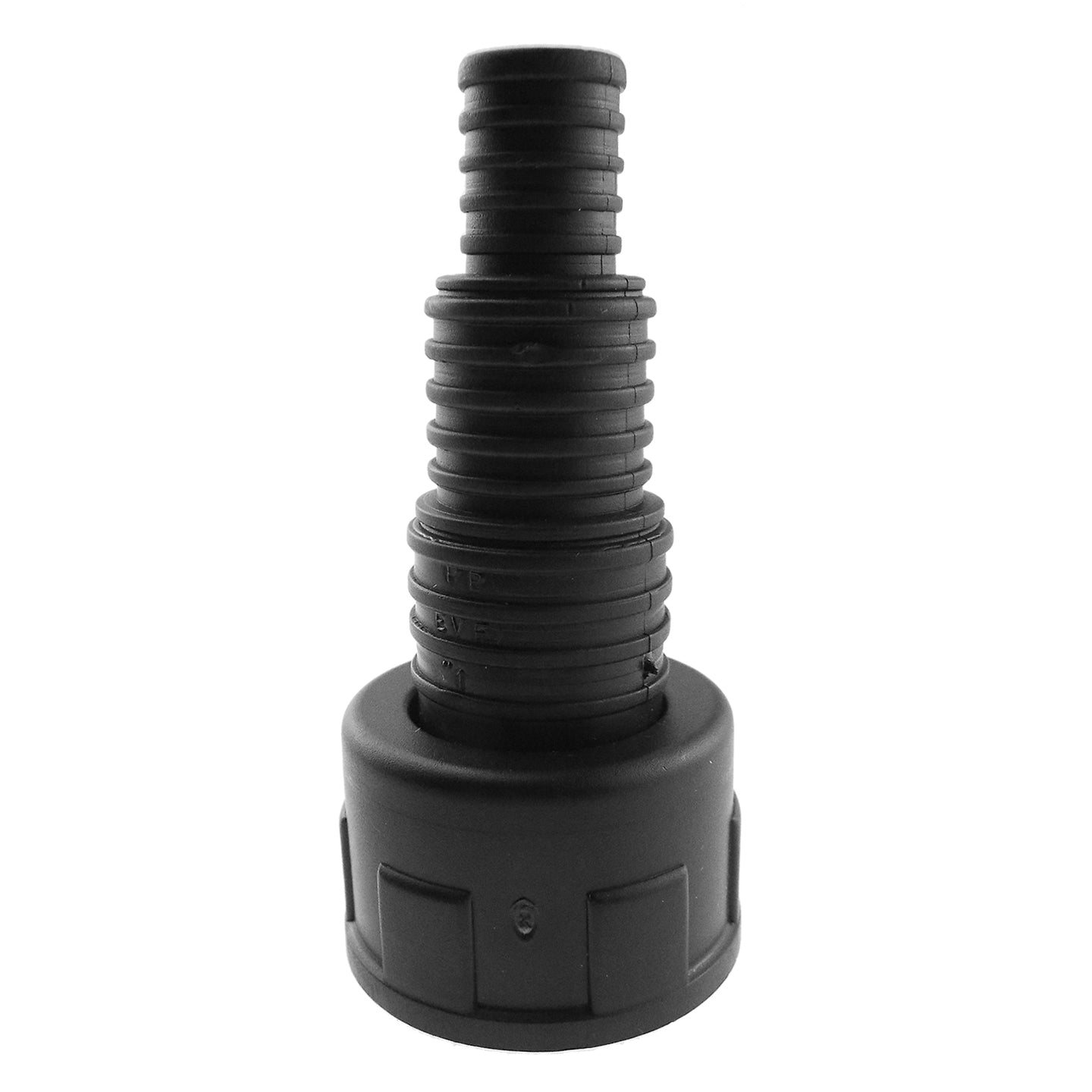 Stepped Barbed Connector for 13mm/ 20mm/ 25mm Hose, 1" BSPF