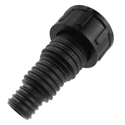 Stepped Barbed Connector for 20mm/ 25mm/ 32mm Hose, 1.25" BSPF