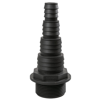 Stepped Barbed Connector for 20mm/ 25mm/ 32mm/ 40mm Hose, 1.5" BSPM
