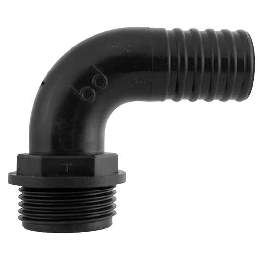 50mm Barbed Elbow with 2" BSP Male Thread