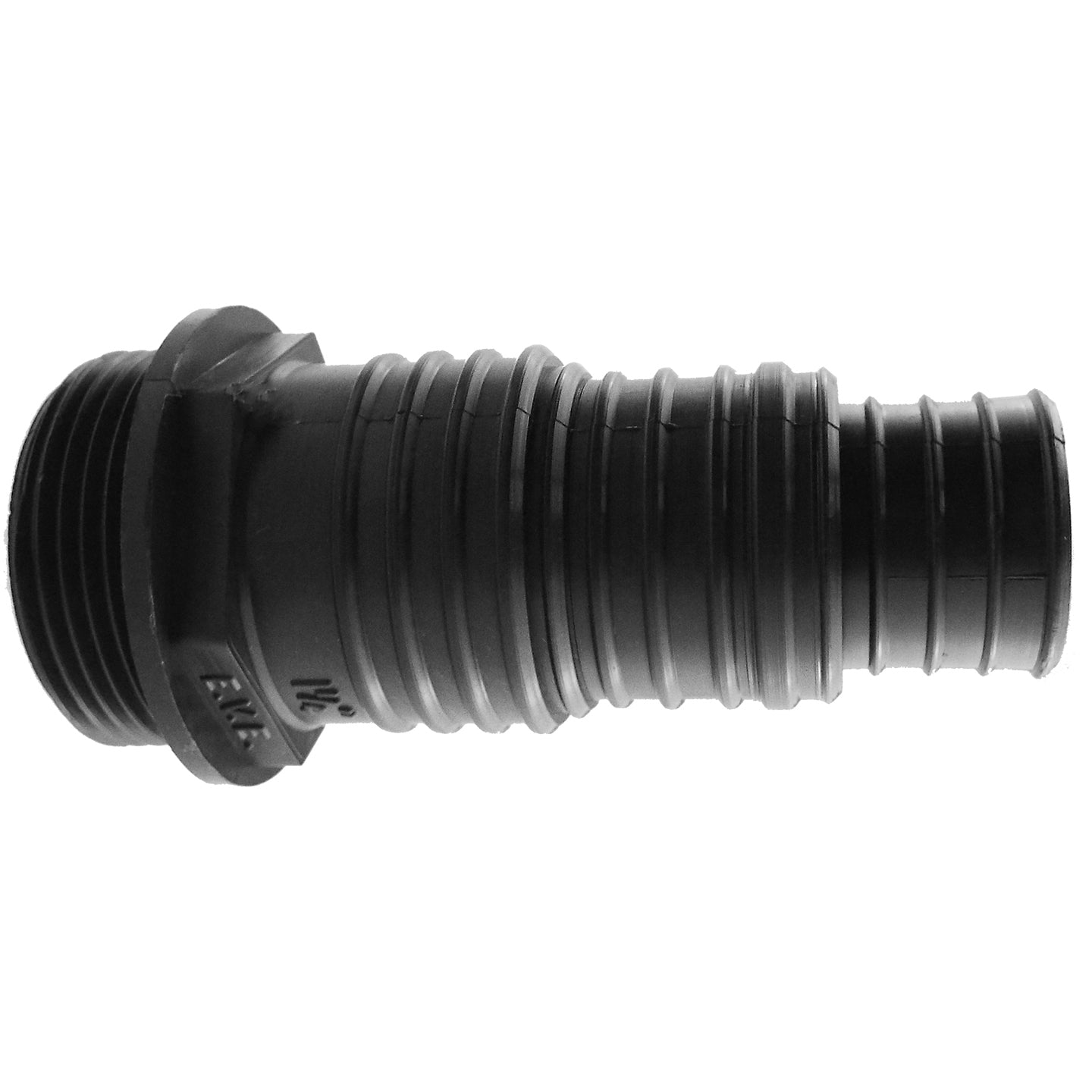 Stepped Barbed Connector for 25mm/ 32mm/ 38mm Hose, 1.25" BSPM