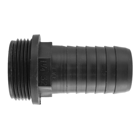 32mm Barbed Adapter with 1.25" BSP Male Thread