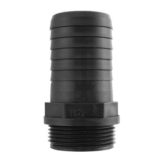 38mm Barbed Adapter with 1.25" BSP Male Thread