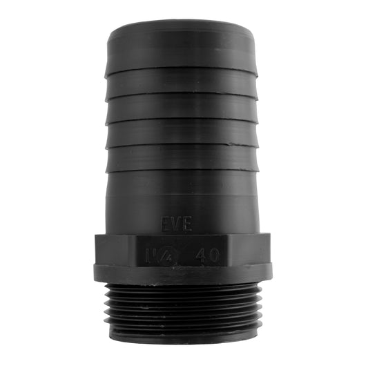 40mm Barbed Adapter with 1.25" BSP Male Thread